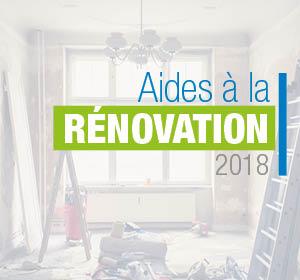 Guide des aides à la rénovation 2018